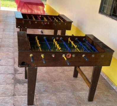 Bina festas, aluguel de brinquedos infláveis, Totó - Pebolim